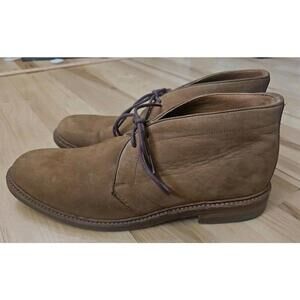 Frye Chukka Leather Boots Mens Brown Ankle Lace Up Size 11D